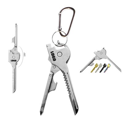 Detachable Key Chain Knife w/Tool Kit