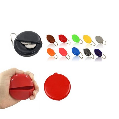 Round Squeeze Coin Pouch