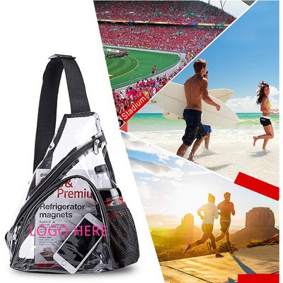 Clear PVC Sling Bag