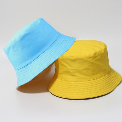 Double Sided Cotton Bucket Hat