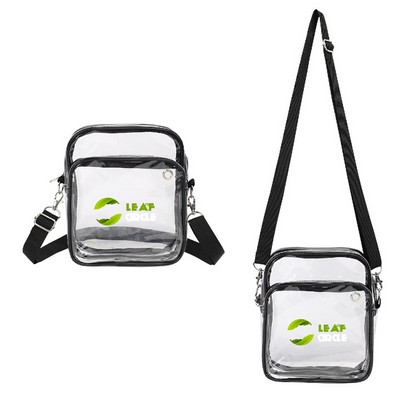 Clear Pvc Crossbody Shoulder Bag