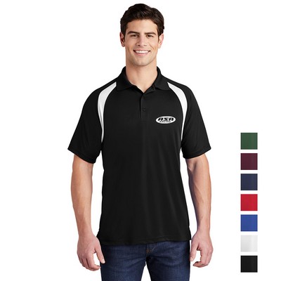 Sport-Tek® Dry Zone® Colorblock Raglan Polo