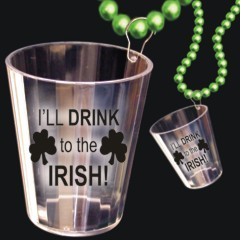 Irish Shot Glass Beads