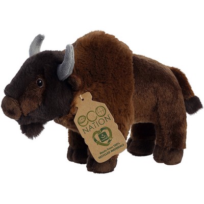 9" Eco Bison Stuffed Animal