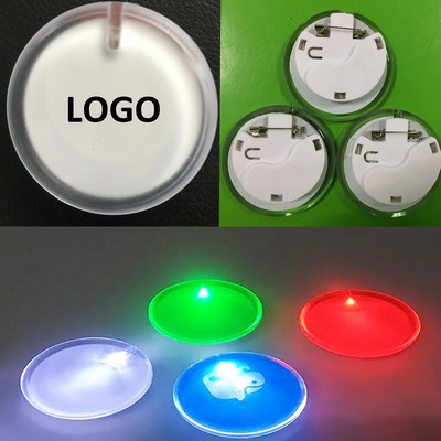 Flashing LED Badge