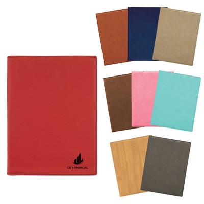 9 1/2" x 12" Leatherette Portfolio with Notepad