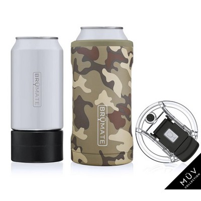 Hopsulator TrÍo MÜv 3-In-1 | Forest Camo (16oz/12oz Cans)