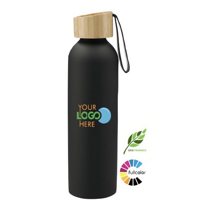 Eco Friendly Sport Bottle with Bamboo Lid