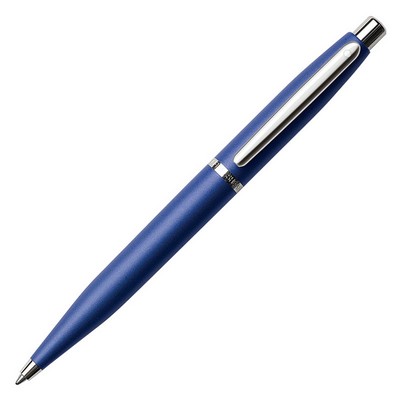 Sheaffer VFM Neon Blue Chrome Trim Ball Point