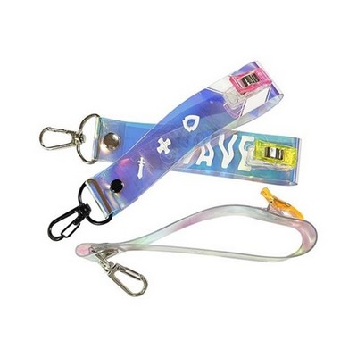 Wristlet Keychain With Clip