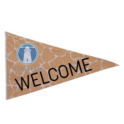 5' x 8' Polyester Pennant Flag Single-Sided