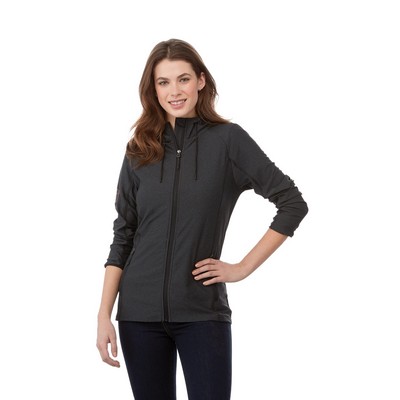 Women's KAISER Stretch Knit Full Zip Lightweight Jacket Hoodie