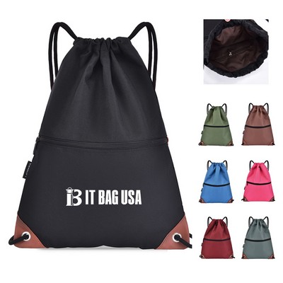 Waterproof Oxford Drawstring Backpack