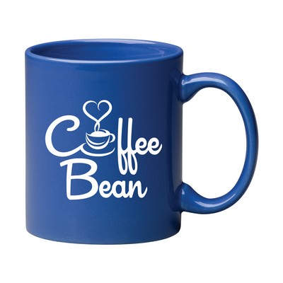 11 oz. Ocean Blue C Handle Mug