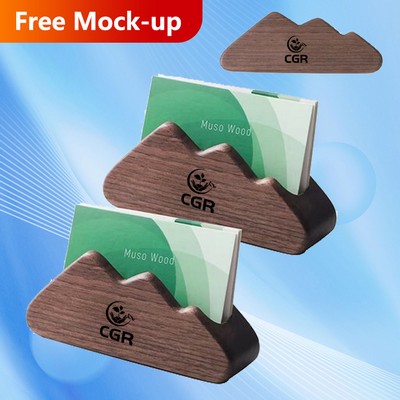 Timber Biz Card Stand