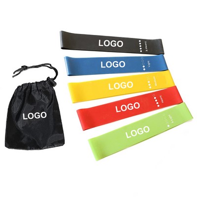 5-Piece Yoga Resistance Bands Set