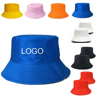 Unisex 100% Premium Cotton Bucket/Fisherman Hat