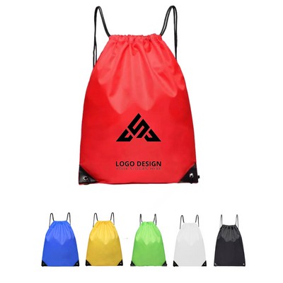 Polyester Drawstring Sports Backpack