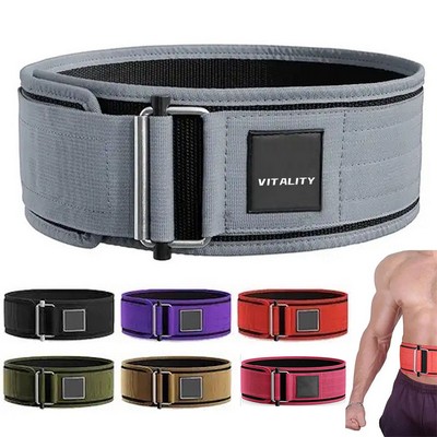 Self Locking Weight Lifting Belt