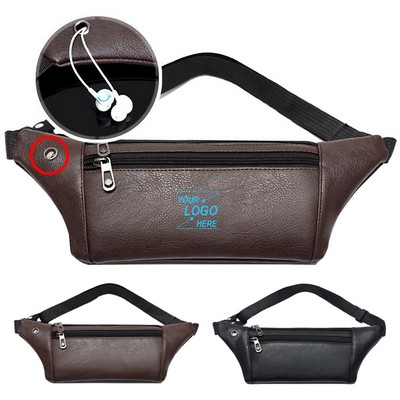 PU Leather Waist Bag