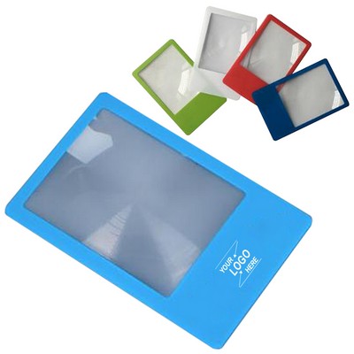 Credit Card Size Pocket Magnifier