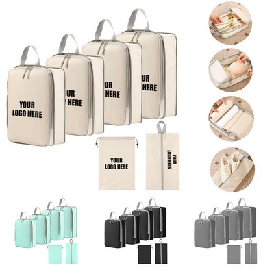 6 Pcs Suitcase Organizer Bags Set