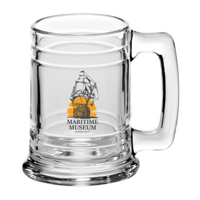 15 oz. Anchor Glass Beer Mugs (2 Color Imprint)