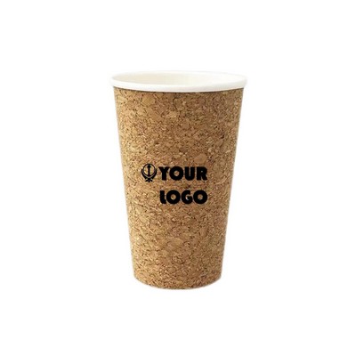 16oz cork disposable Paper Coffee Cup