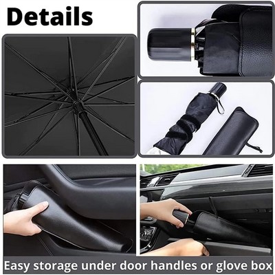 Foldable Car Umbrella Sunshade Cover