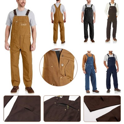 Adjustable Work Bib Overalls