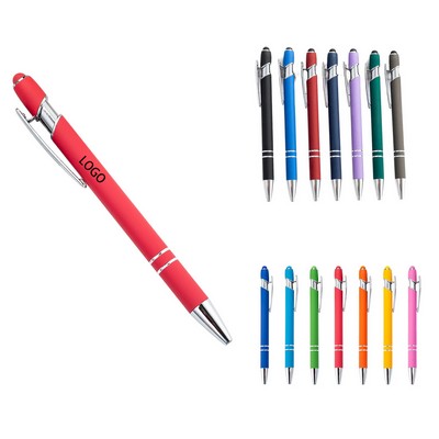 Metal Universal Touch Screen Stylus Ballpoint Pen