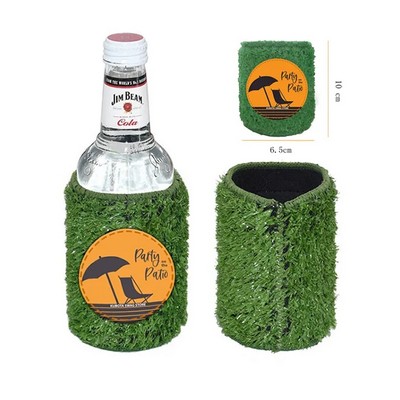 Grass Turf Can Cooler