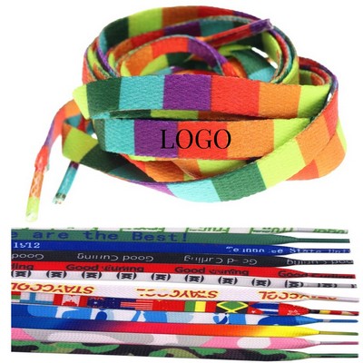 Vibrant Dye-Sublimated Shoelaces