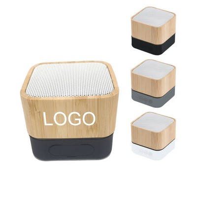 Bamboo Wireless Mini Speaker