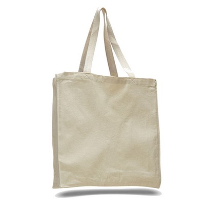 Heavy Canvas Shopper Gusset