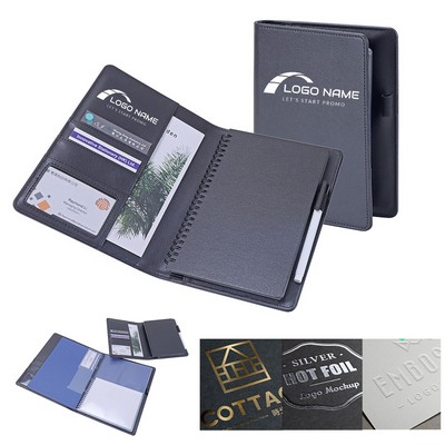 Versatile PU Leather A4 Folder