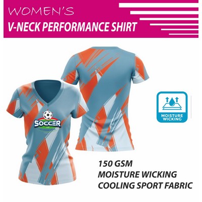 Women's V-Neck Performance Shirt