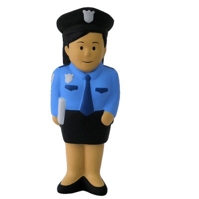 Female Police Officer Stress Ball