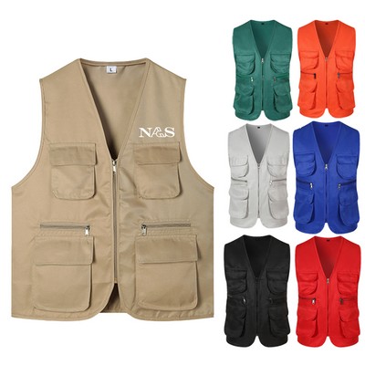 Multi Pocket Outdoor safari Vest