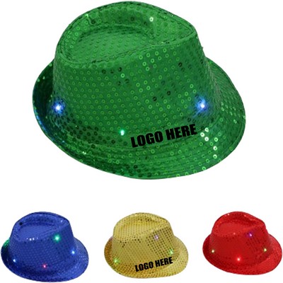 LED Flash Jazz Hat