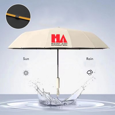 Twenty-four-bond Fully Automatic Sunny and Rainly Umbrella