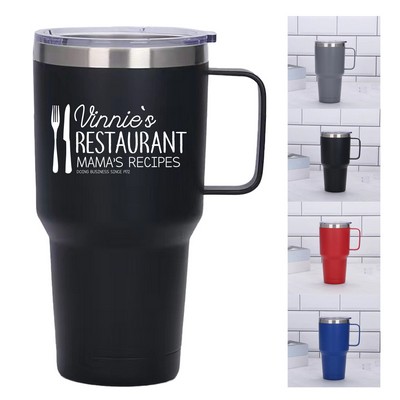 30oz Travel Tumbler with Handle