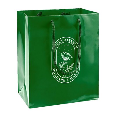 High Gloss Shopping Bags High Gloss Shopping Bags - 8" x 4" x 10"