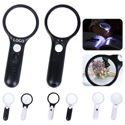 Led Light Magnifying Glass