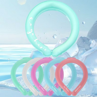 Cool Neck Ring Ice Pillow