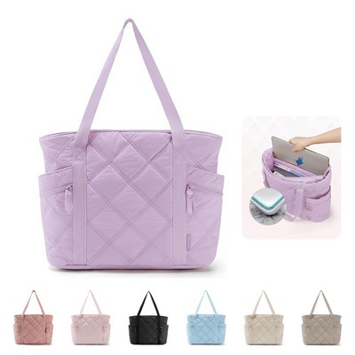 Travel Essentials Quilted Carry On Bag