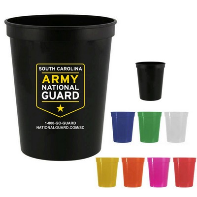 16 Oz. Reusable Plastic Stadium Cups