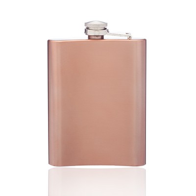 Copper Coated Gran Torino Hip Flasks 8 oz