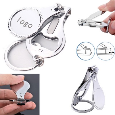 3 In 1 Round Opener Nail Clipper