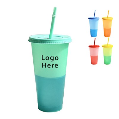 24 Oz Color Changing Cups